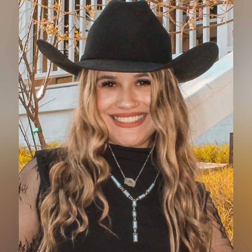 Rustic Couture's Western Turquoise Necklace Jewelry Cowgirl Vintage Lariat Boho